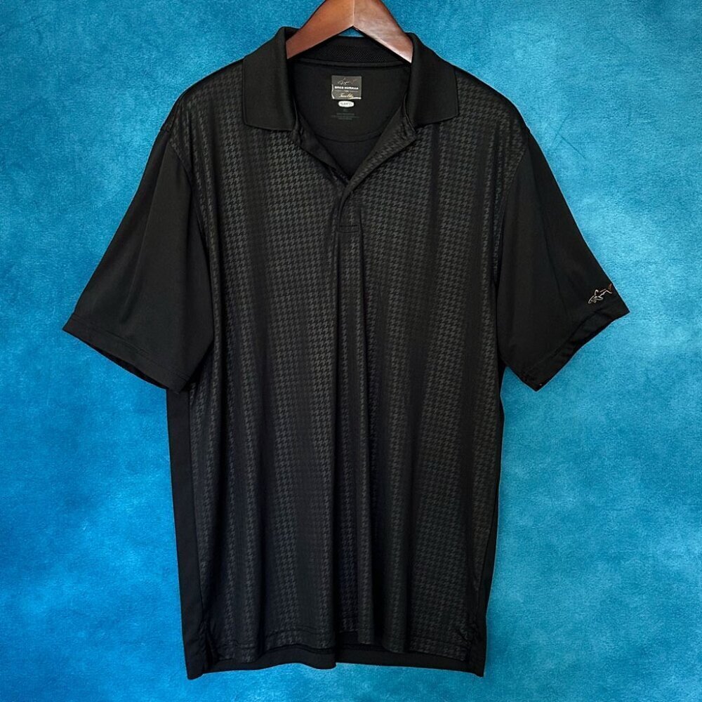 Greg Norman For Tasso Elba Play Dry Polo, Men's XL